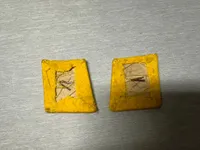 Originale Tyske Luftwaffe  Dansk fremstillede kravespejl