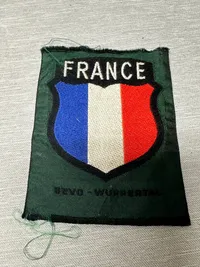 Fransk SS frivillig, super postwar