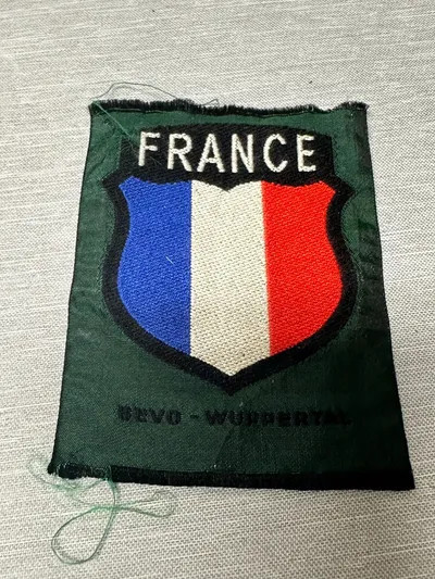 Fransk SS frivillig, super postwar