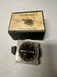 Originalt Finsk WW2 militær kompas til Piloter