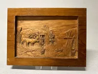 Originalt WW2 skyttegravskunst fra Lapland