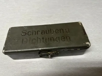 Original Tysk WW2 opbevarings æske