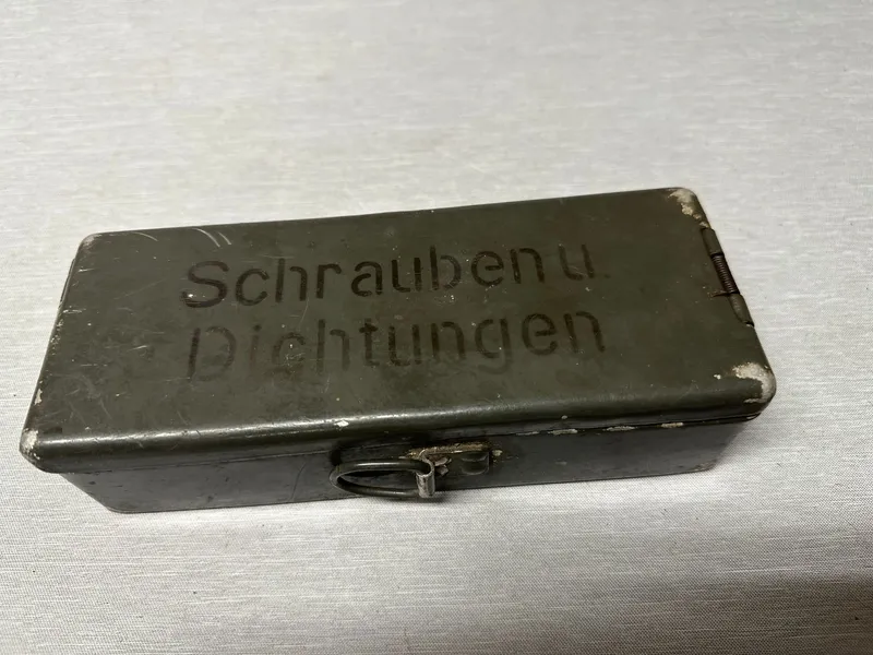 Original Tysk WW2 opbevarings æske
