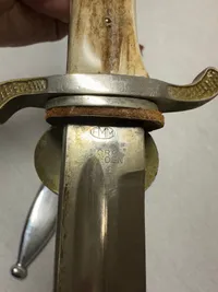 Originalt Svensk Permissionsbajonett brugt af Danskere ved den Danske brigade i Sverige ww2