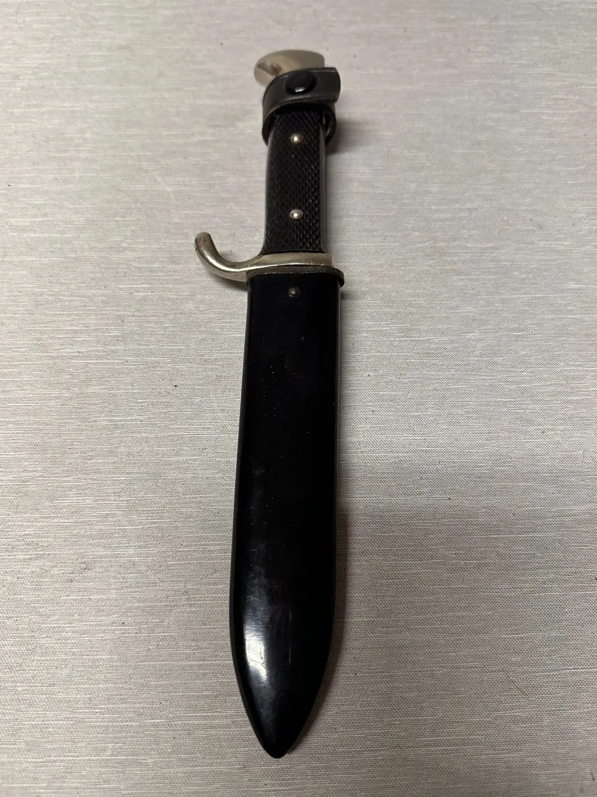 Original Mint Tysk WW2 Deutsches Jungvolk Fahrtenmesser som HJ men uden mærke