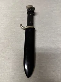 Original Mint Tysk WW2 Deutsches Jungvolk Fahrtenmesser som HJ men uden mærke
