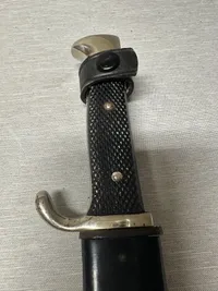 Original Mint Tysk WW2 Deutsches Jungvolk Fahrtenmesser som HJ men uden mærke