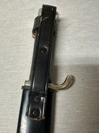 Original Mint Tysk WW2 Deutsches Jungvolk Fahrtenmesser som HJ men uden mærke