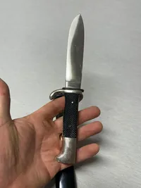 Original Mint Tysk WW2 Deutsches Jungvolk Fahrtenmesser som HJ men uden mærke