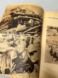 Ekstrem sjælden Norsk bog Legionsminder fra 1943, lister med faldne og super gode fotos