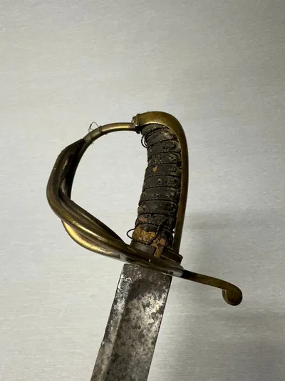 Original Dansk artilleri sabel en såkaldt Stralsund sabel