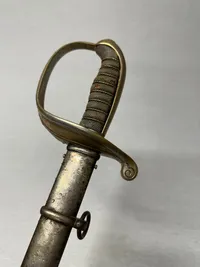 Original Dansk 1858 officerssabel