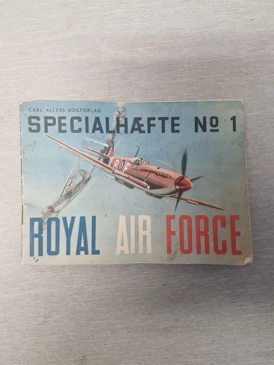 Originalt RAF hæfte