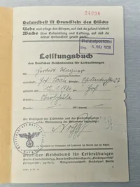 Original Leitungsbuch - ww2