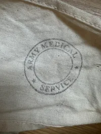 Originalt Engelsk  røde kors armbind