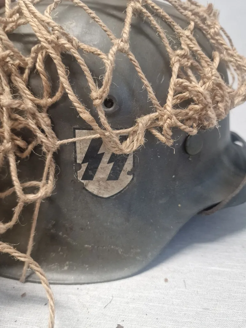 Tysk m42  hjelm, skal original