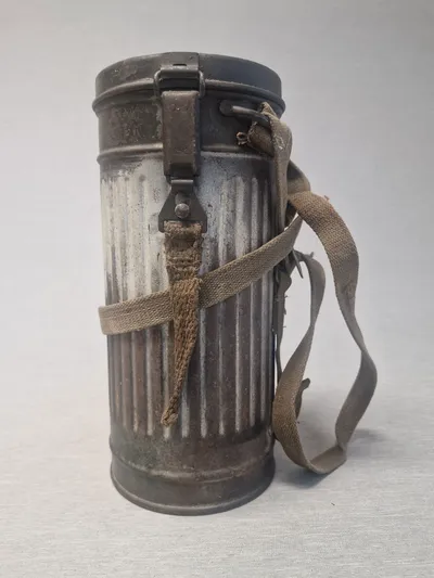 Original tysk gasmaske beholder