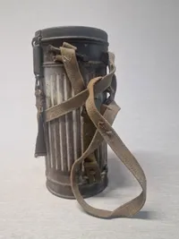 Original tysk gasmaske beholder
