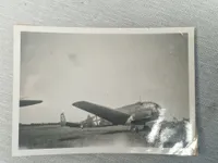 Danmark: Originale fotos -af tyske flyvemaskiner på flyvestation Skrydstrup, maj 1945
