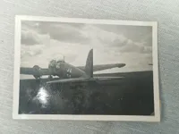 Danmark: Originale fotos -af tyske flyvemaskiner på flyvestation Skrydstrup, maj 1945