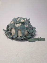 Original Sjælden Iraqi M80/03 Helmet With Net, hjembragt af Dansk officer