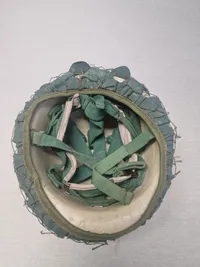 Original Sjælden Iraqi M80/03 Helmet With Net, hjembragt af Dansk officer