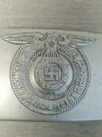 Waffen SS bæltespænde - Postwar