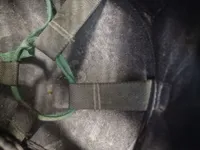 Original Engelsk vognkommandør hjelm brugt i Irak
