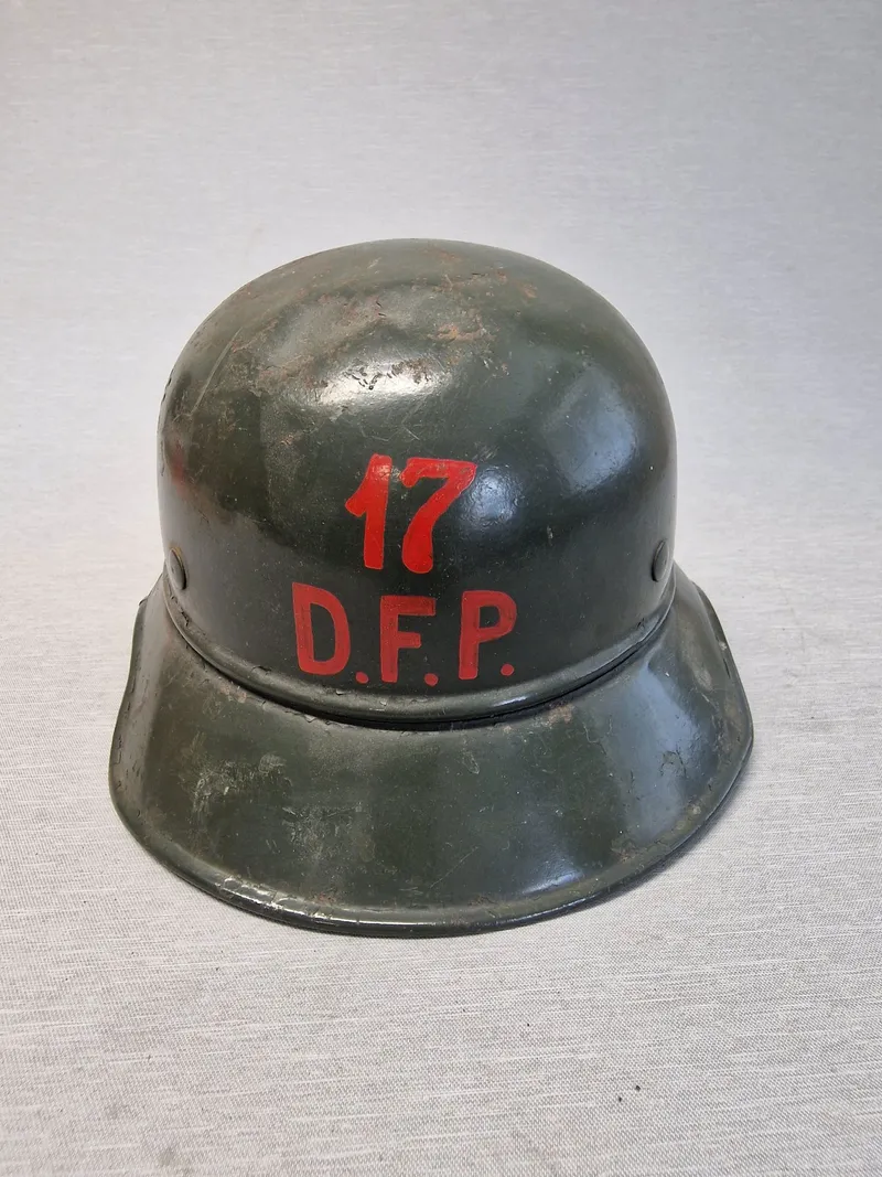 Original tysk Luftschütz hjelm