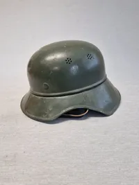 Original tysk Luftschütz hjelm