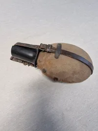 Original tysk feltflaske med kop