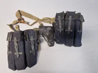Y-rem med STG magasintasker og Makarov  pistoltaske (pistoltaske er original, resten Repro )