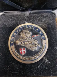 Dansk Iraq Challenge coin