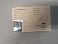 originalt Sjældent  id fra modstandsbevægelsen i Næsted