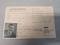 originalt Sjældent  id fra modstandsbevægelsen i Næsted