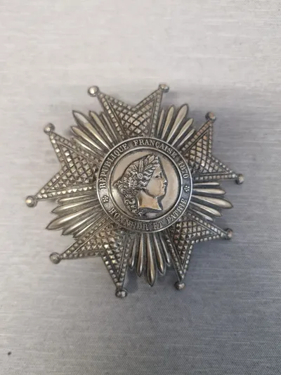 Original France, III Republic. An Order Of The Legion Of Honour, I Class Knight Grand Cross Star, C.1915