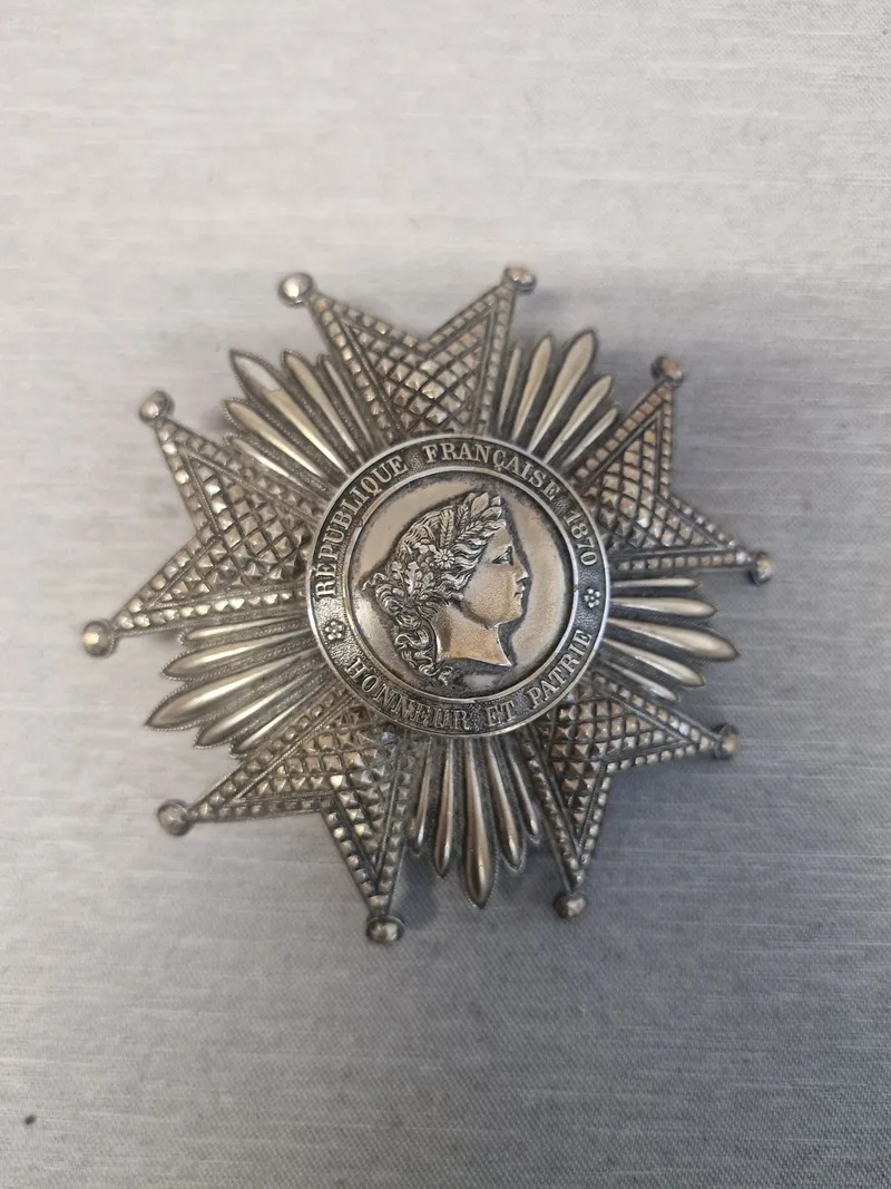 Original France, III Republic. An Order Of The Legion Of Honour, I Class Knight Grand Cross Star, C.1915
