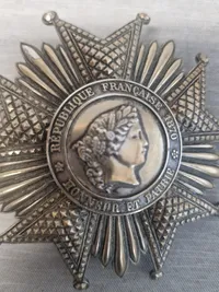 Original France, III Republic. An Order Of The Legion Of Honour, I Class Knight Grand Cross Star, C.1915