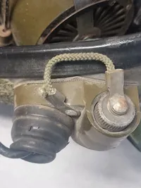 Original Dansk kampvognshjelm/Telehjelm