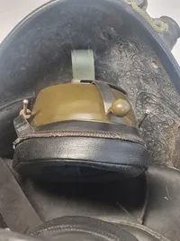 Original Dansk kampvognshjelm/Telehjelm