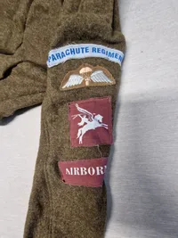 Engelsk battledress Parachute Regiment Midlands Battalion, børne størrelse