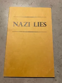 Sjældent originalt hæfte fra 1930’erne som fortæller om nazismen
