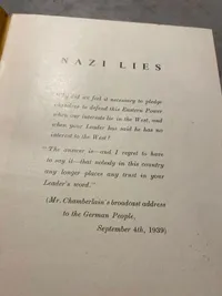 Sjældent originalt hæfte fra 1930’erne som fortæller om nazismen
