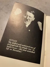 Sjældent originalt hæfte fra 1930’erne som fortæller om nazismen