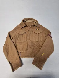 Originalt engelsk battledress
