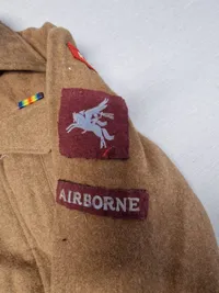 Originalt engelsk battledress