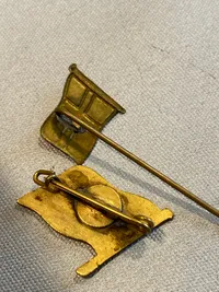 Originale danske nationale pins fra tiden omkring WW2