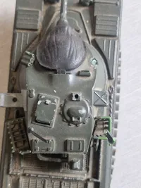 Model af tank