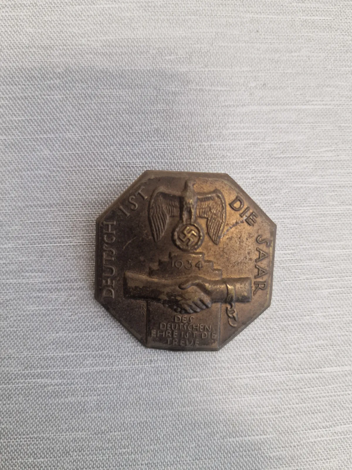 Original tysk dags pin