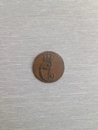 Original Dansk 1/2 skilling 1771